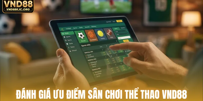 Đánh giá ưu điểm sân chơi thể thao VND88